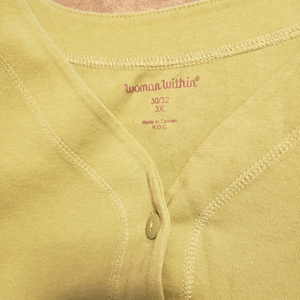 Woman Within baseball style tunic